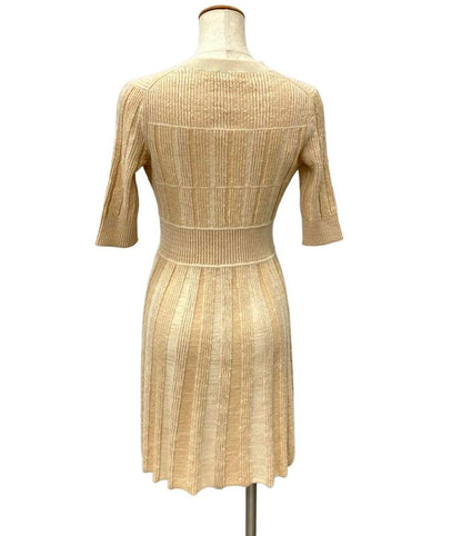 Chanel Knit Dress P59823k07804 Women's Size 36 (S) Chanel