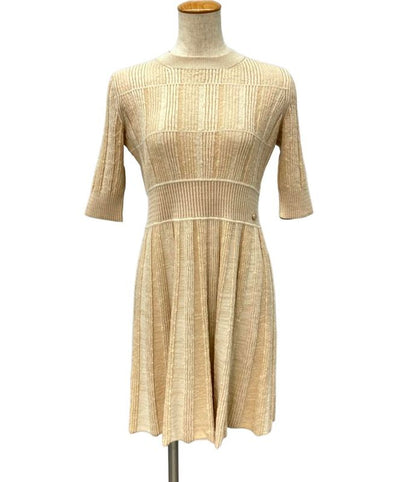Chanel Knit Dress P59823k07804 Women's Size 36 (S) Chanel
