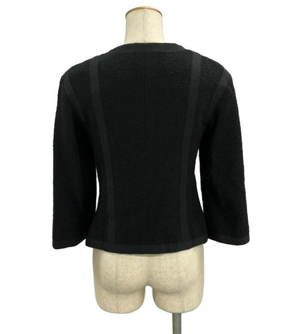 Chanel Collarless Jacket Tweed P45580v31742 Women's Size 36 (S) Chanel