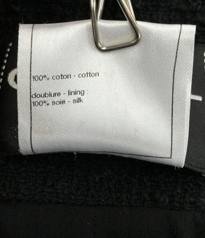 Chanel Collarless Jacket Tweed P45580v31742 Women's Size 36 (S) Chanel