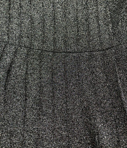 Prada Sleeveless Pleated Dress Lame Women's SIZE 36 (XS) Prada