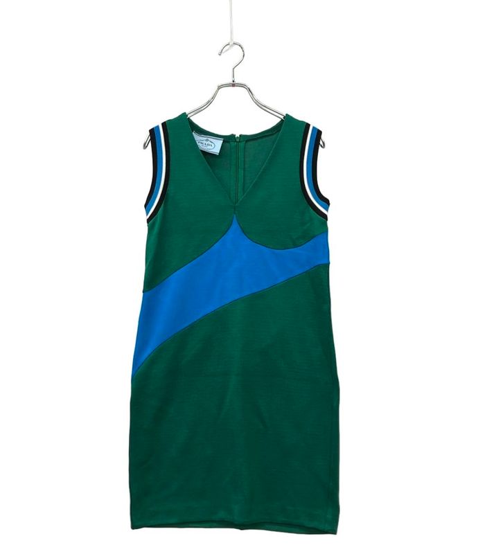 Prada Sleeveless Knit Mini Dress Women's SIZE 36 (XS) Prada