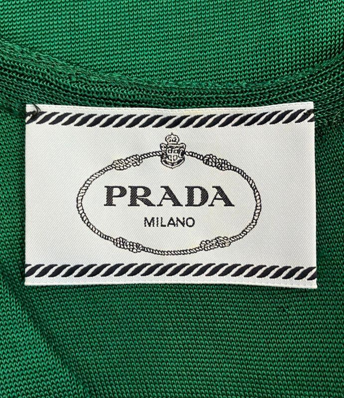 Prada Sleeveless Knit Mini Dress Women's SIZE 36 (XS) Prada