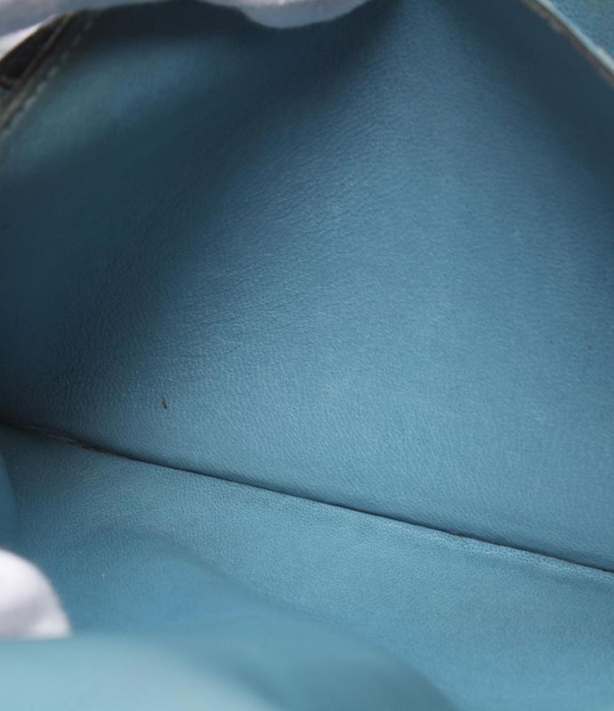 Hermes Long Wallet Engraved F Gold Hardware Dogon GM Unisex Hermes