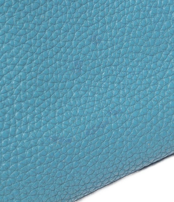 Hermes Long Wallet Engraved F Gold Hardware Dogon GM Unisex Hermes