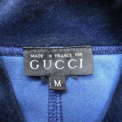 1995 Vintage Old Gucci Tom Ford Period Velvet Shirt Jacket Silver Buttons