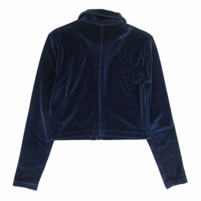 1995 Vintage Old Gucci Tom Ford Period Velvet Shirt Jacket Silver Buttons