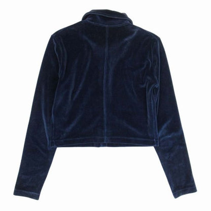 1995 Vintage Old Gucci Tom Ford Period Velvet Shirt Jacket Silver Buttons