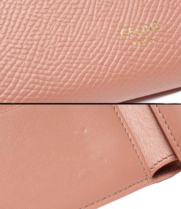 Celine Bifold Wallet Medium Strap Wallet Women's Celine