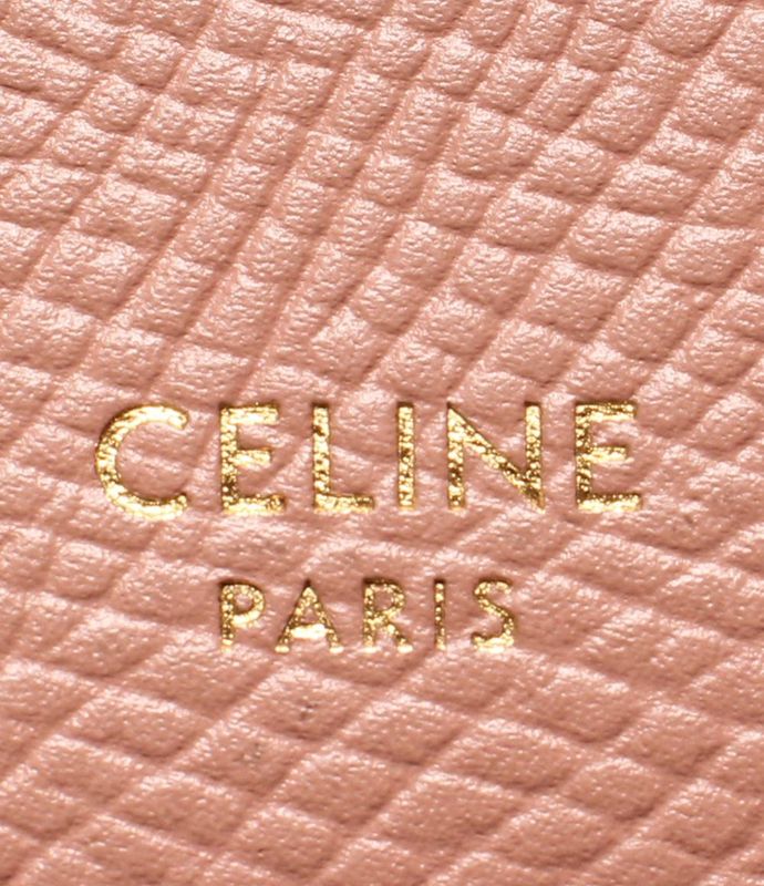 Celine Bifold Wallet Medium Strap Wallet Women's Celine