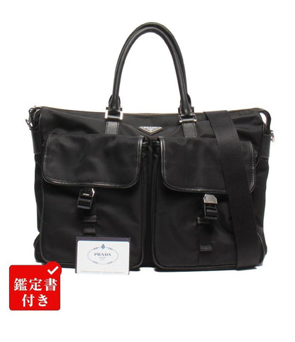 Prada 2way Briefcase Business Bag Shoulder Bag Crossbody 2ve017 Men's Prada