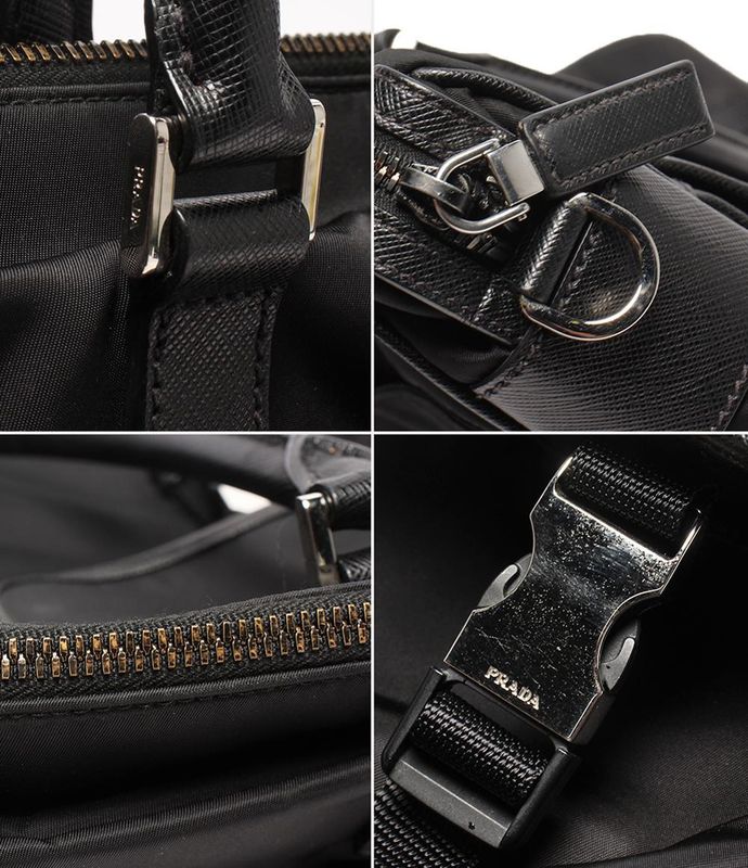 Prada 2way Briefcase Business Bag Shoulder Bag Crossbody 2ve017 Men's Prada