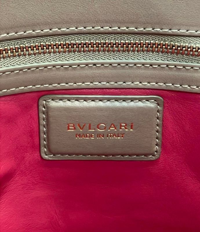 Bvlgari 2wayleather Handbag Shoulder Bag Crossbody Women Bvlgari