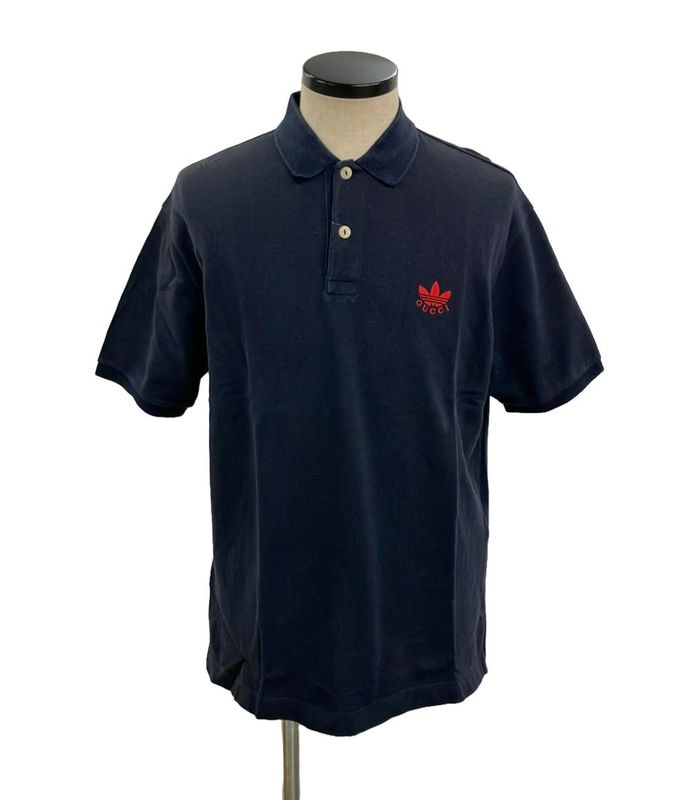 Gucci Short Sleeve Polo Shirt X Adidas Men's Size L (L) Gucci