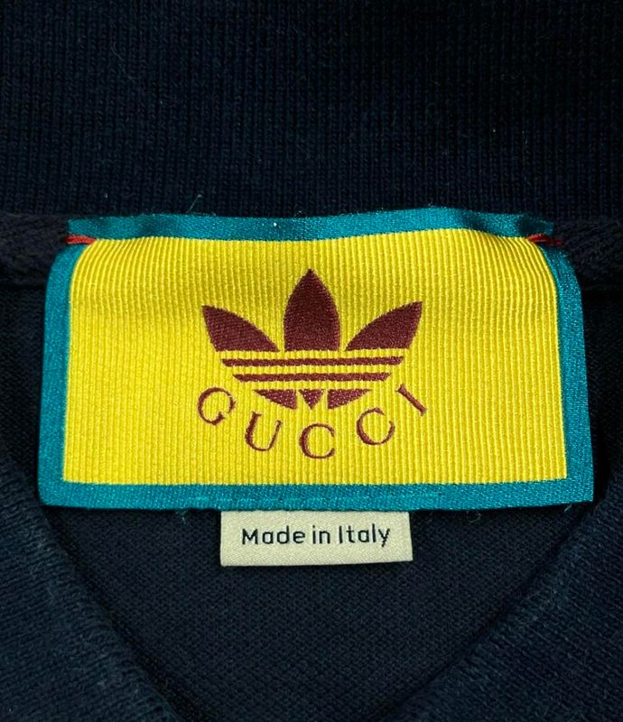 Gucci Short Sleeve Polo Shirt X Adidas Men's Size L (L) Gucci