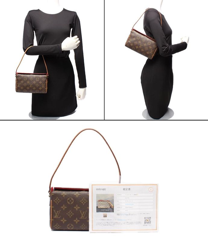 Louis Vuitton Handbag Shoulder Bag Shoulder Bag Recital M51900 Ladies Louis