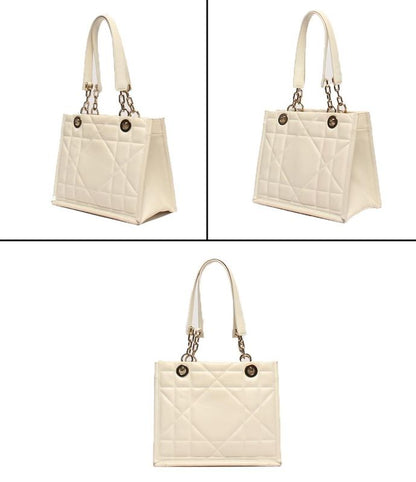 Christian Dior Tote Handbag Arch Cannage Women Christian Dior