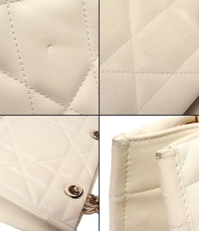 Christian Dior Tote Handbag Arch Cannage Women Christian Dior