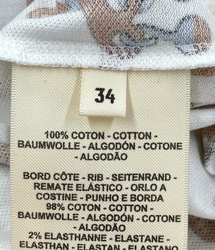 Hermes Short Sleeve T-Shirt Womens Size 34 (S) Hermes