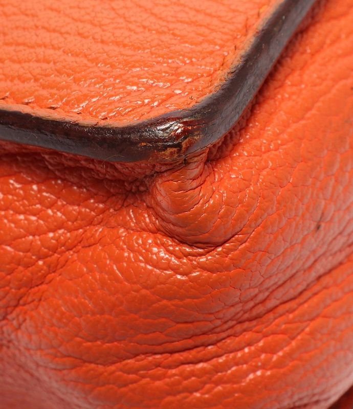 Hermes Business Bag Briefcase Engraved I Silver Hardware Sac a Depeches 27