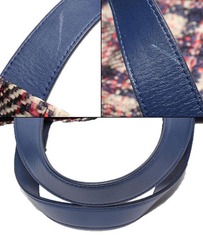 Chanel Tote Bag Silver Hardware Women's Chanel