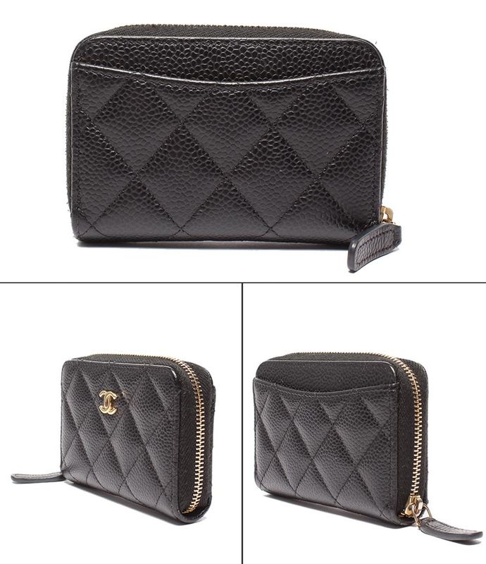 Chanel Coin Case Coin Purse Caviar Skin Matelasse Ap0216 Ladies Chanel