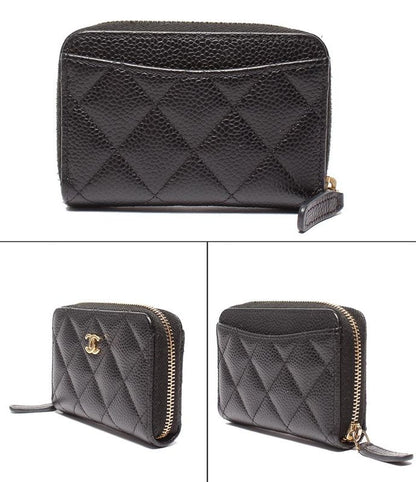 Chanel Coin Case Coin Purse Caviar Skin Matelasse Ap0216 Ladies Chanel