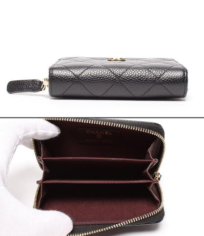 Chanel Coin Case Coin Purse Caviar Skin Matelasse Ap0216 Ladies Chanel