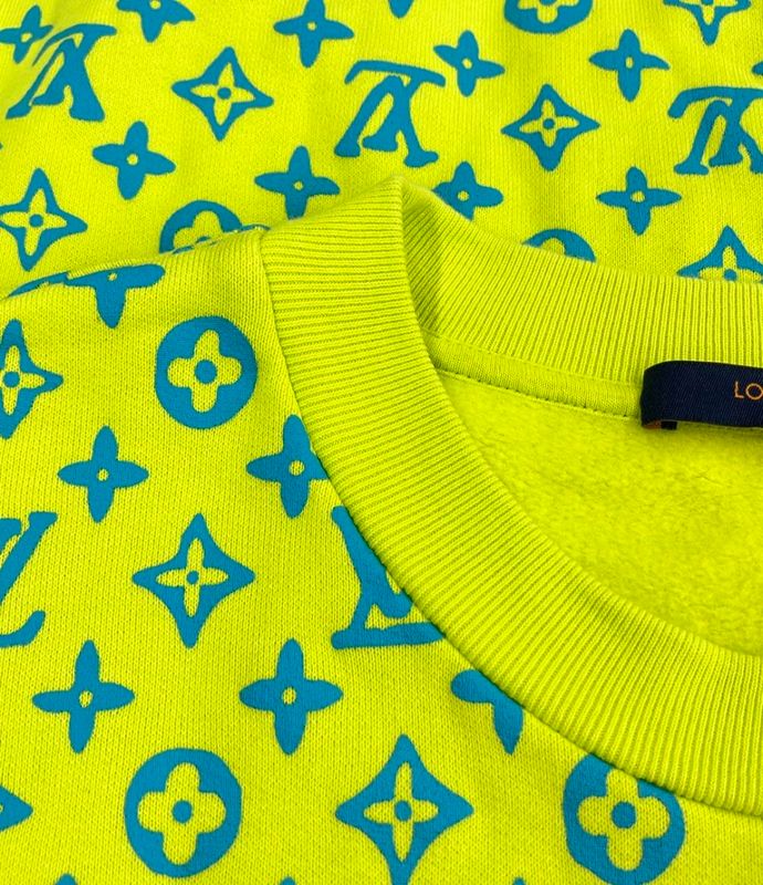 Louis Vuitton Monogram Rainbow Playground Graphic Sweatshirt 23SS Lined