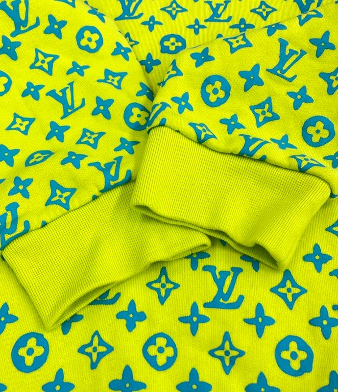 Louis Vuitton Monogram Rainbow Playground Graphic Sweatshirt 23SS Lined