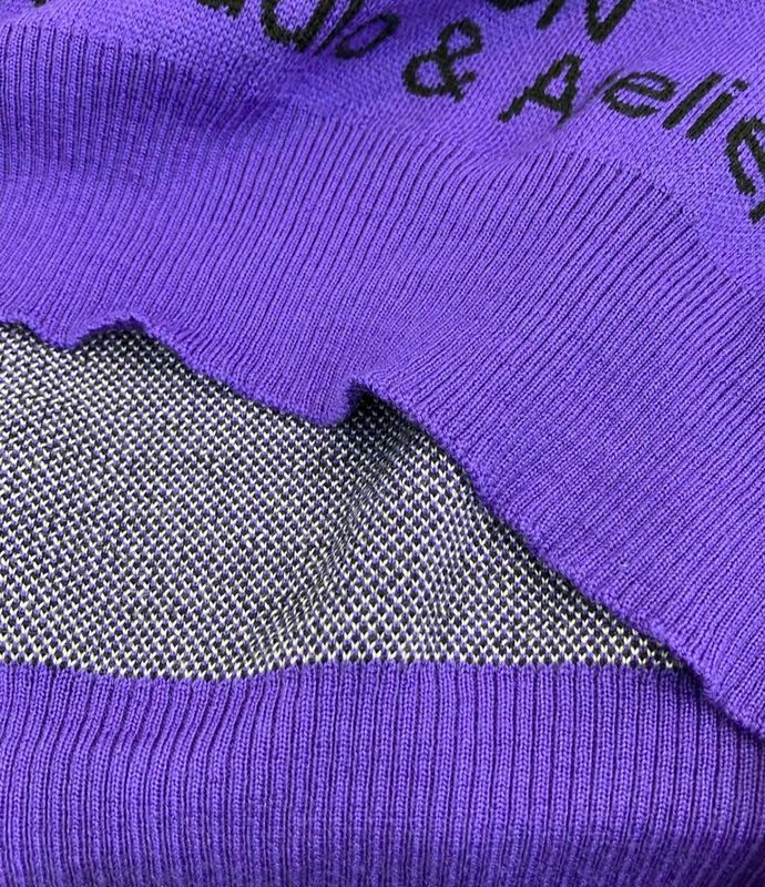 Louis Vuitton Jacquard Knit 22AW Rm222 ZLL Hnn93w Men's SIZE XL Louis Vuitton