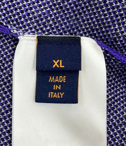 Louis Vuitton Jacquard Knit 22AW Rm222 ZLL Hnn93w Men's SIZE XL Louis Vuitton