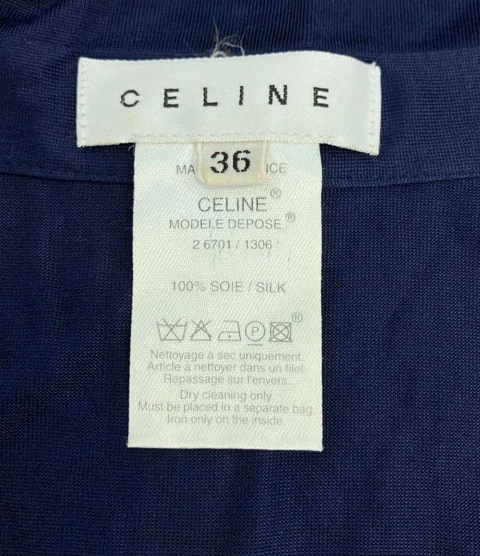 Celine Short Sleeve Dress Women's Size 36 (S) Celine