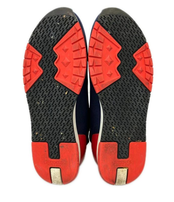 Hermes Mid-Cut Sock Sneakers Volo Women's Size 37 (L) Hermes