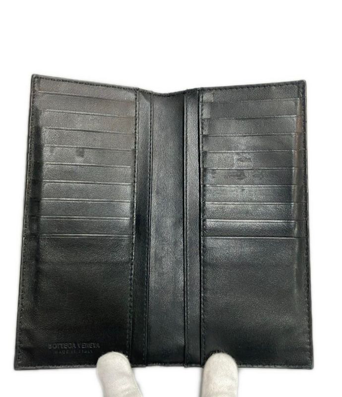 Bottega Veneta Long Wallet for Men Bottega Veneta