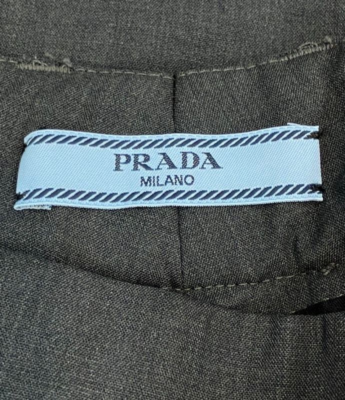 Prada Tapered Slacks Women Size 42 (L) Prada