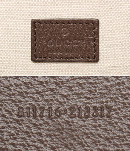 Gucci 2way Handbag Shoulder Bag Small Tote Crossbody Double G Off Dear 811716