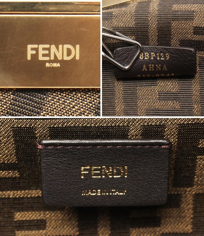 Fendi 2-Way Shoulder Bag Clutch Bag Crossbody Women's Fendi