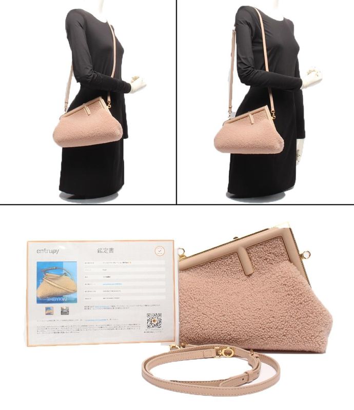 Fendi 2-Way Shoulder Bag Clutch Bag Crossbody Women's Fendi