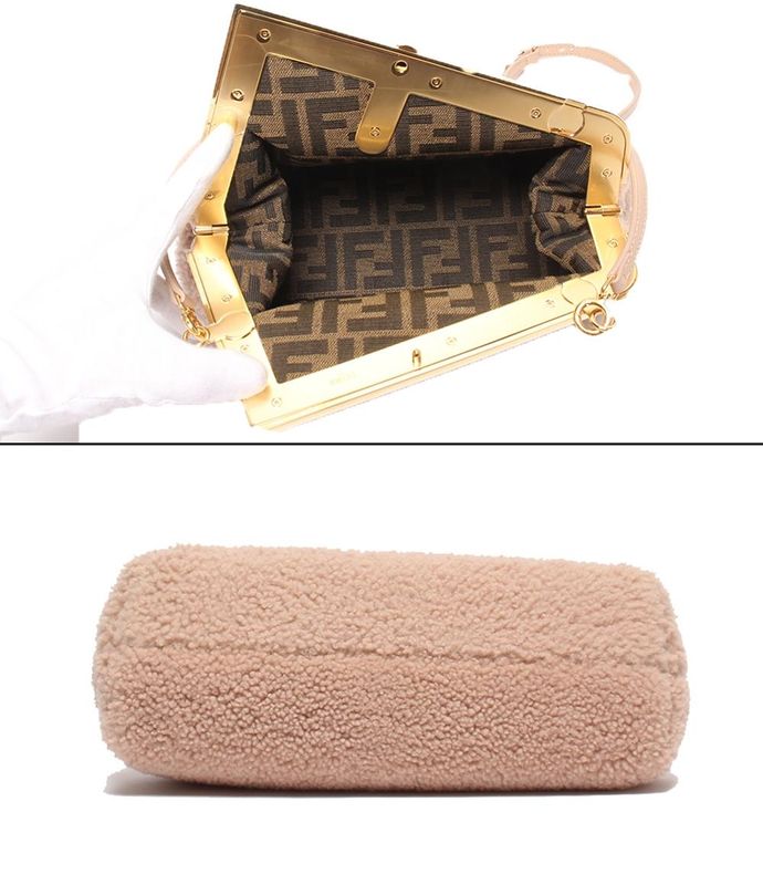 Fendi 2-Way Shoulder Bag Clutch Bag Crossbody Women's Fendi