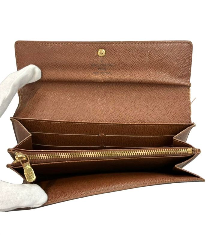 Louis Vuitton Portefeuille Sarah M61726 Women's Louis Vuitton Long Wallet