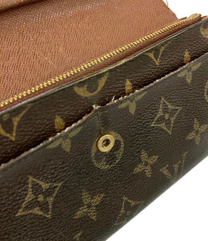 Louis Vuitton Portefeuille Sarah M61726 Women's Louis Vuitton Long Wallet