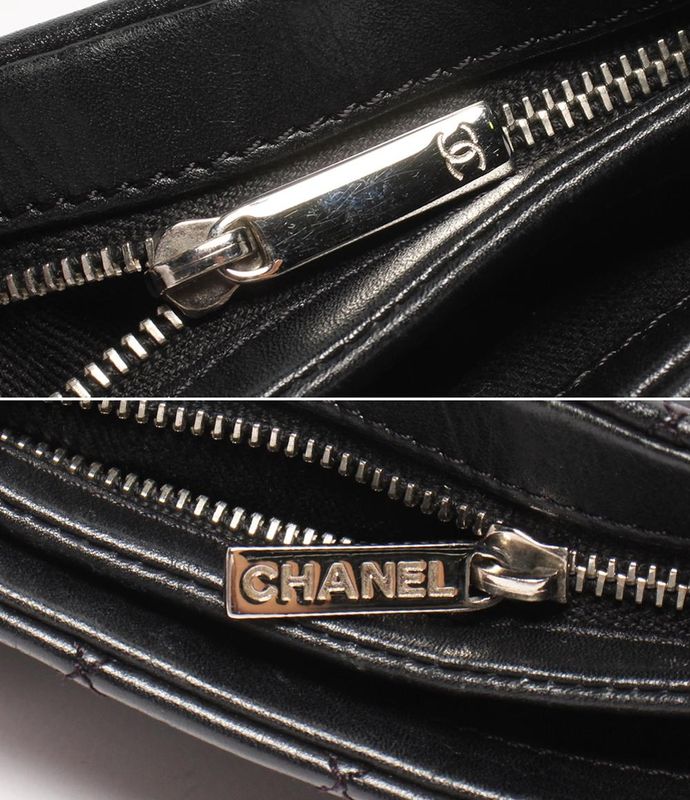 Chanel Pochette Shoulder Bag Crossbody Coco Button Women Chanel