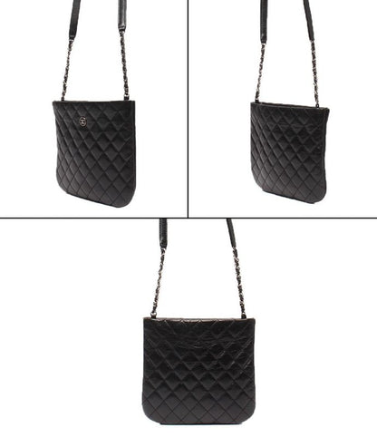 Chanel Pochette Shoulder Bag Crossbody Coco Button Women Chanel