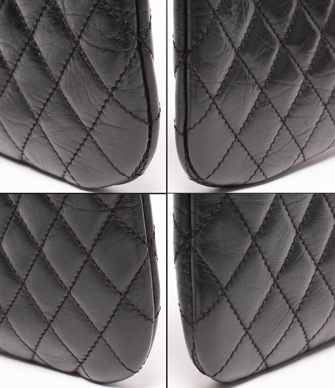 Chanel Pochette Shoulder Bag Crossbody Coco Button Women Chanel