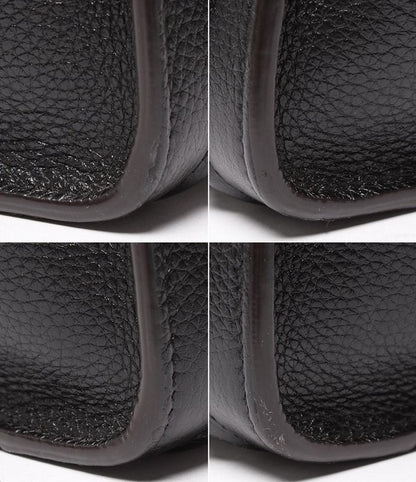 Celine 2way Handbag Shoulder Bag Crossbody Silver Hardware Drum Calf Luggage