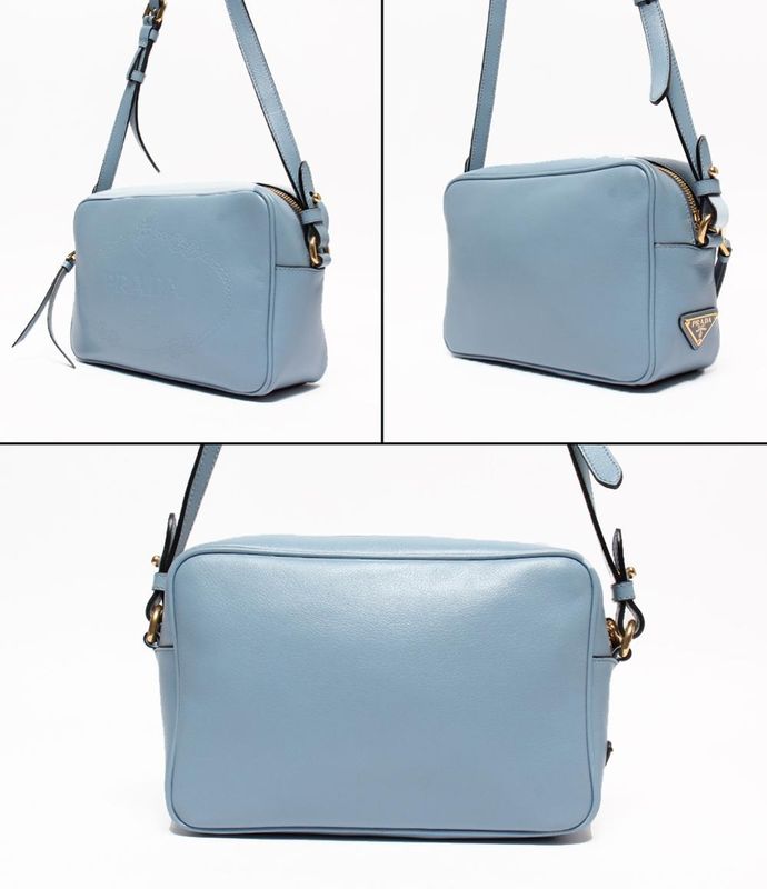 Prada Shoulder Bag Glace Calf Crossbody 1bh089 Women Prada