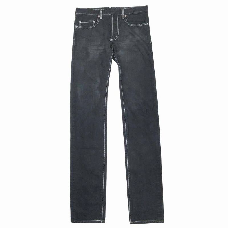 06aw Dior Homme Dior Homme Eddie Period Wash Damaged Claw Mark Denim Pants