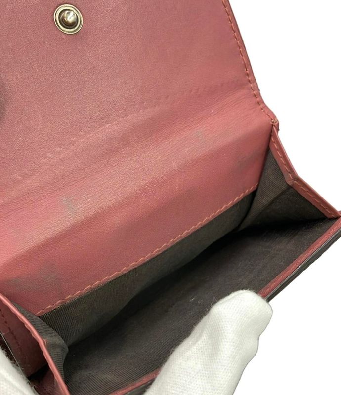 Gucci W Hook Bifold Wallet GG Blooms 410071 1147 Ladies Gucci