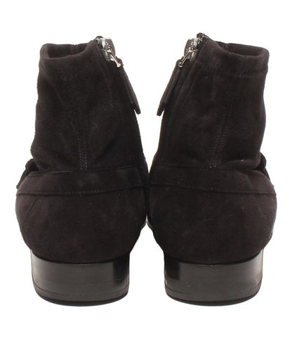 Hermes Short Boots Suede Saint Honore Hhardware Women SIZE 35 (22.5cm (8.86in))